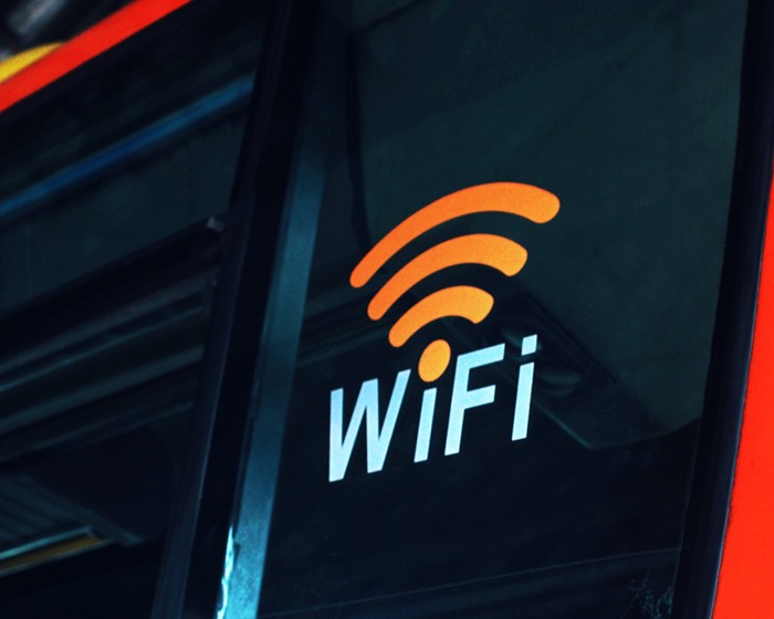 wifi signal illustration on a screen
