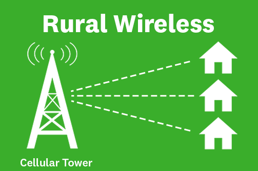 Rural Wireless Connections From Cellular Towers