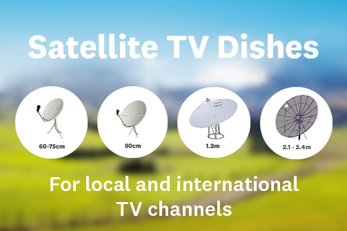 Satellite TV Dishes for Local and International Channels