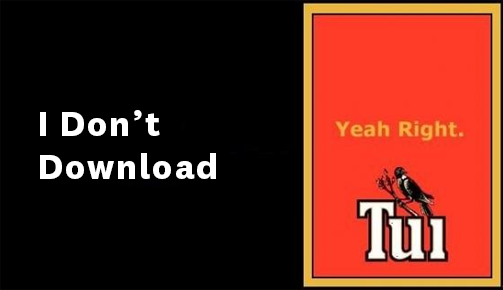 I don't download yeah right tui billboard